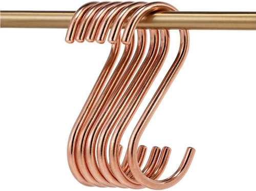 Pieces copper hook rose - 8,