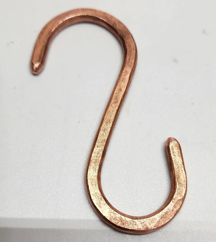 Solid copper hooks handmade - copper,