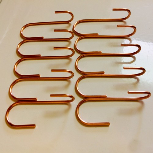 Copper hooks for hanging - s,